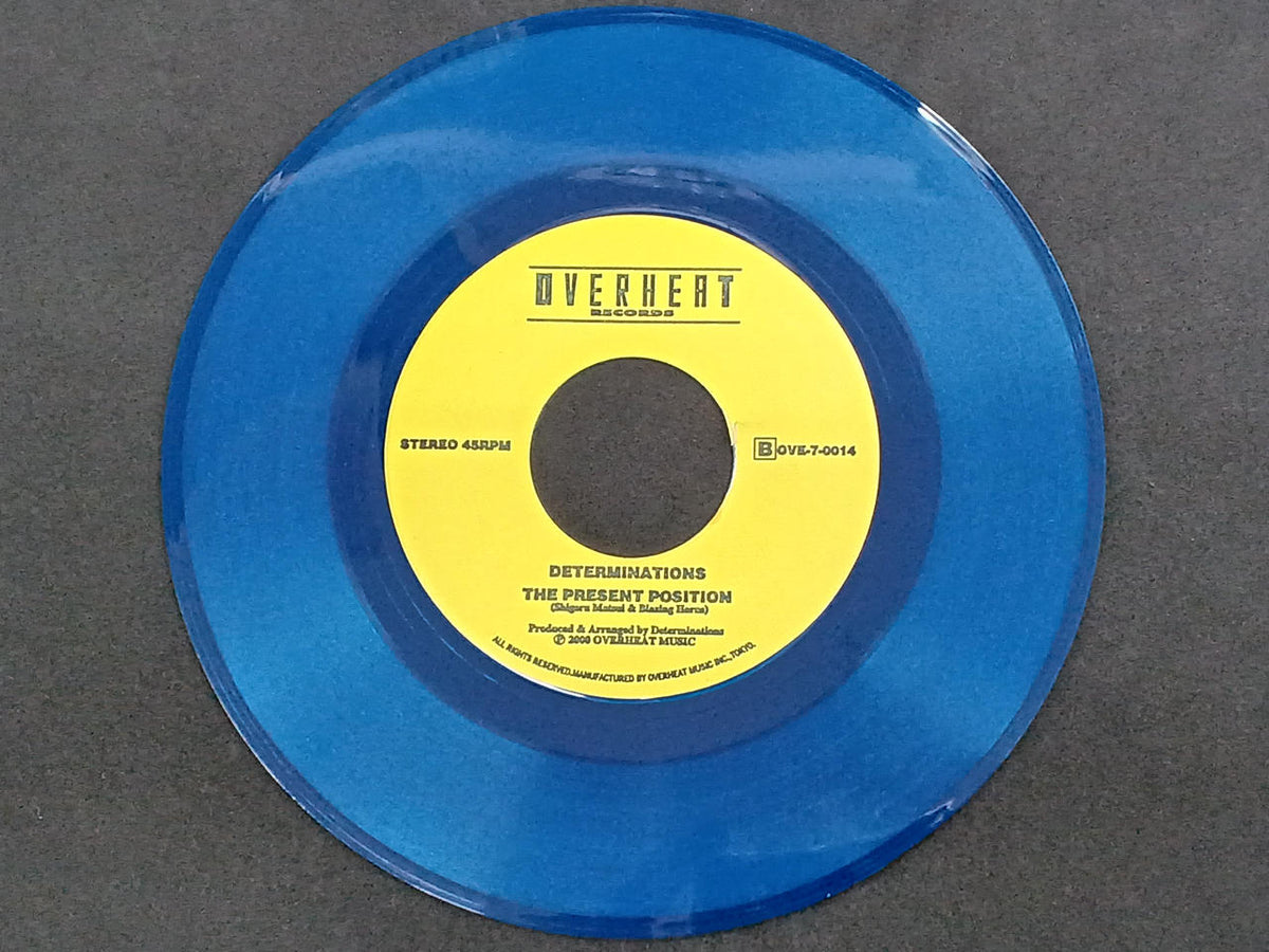 OVERHEAT RECORDS EP Record DETERMINATIONS/IN THE SHADE