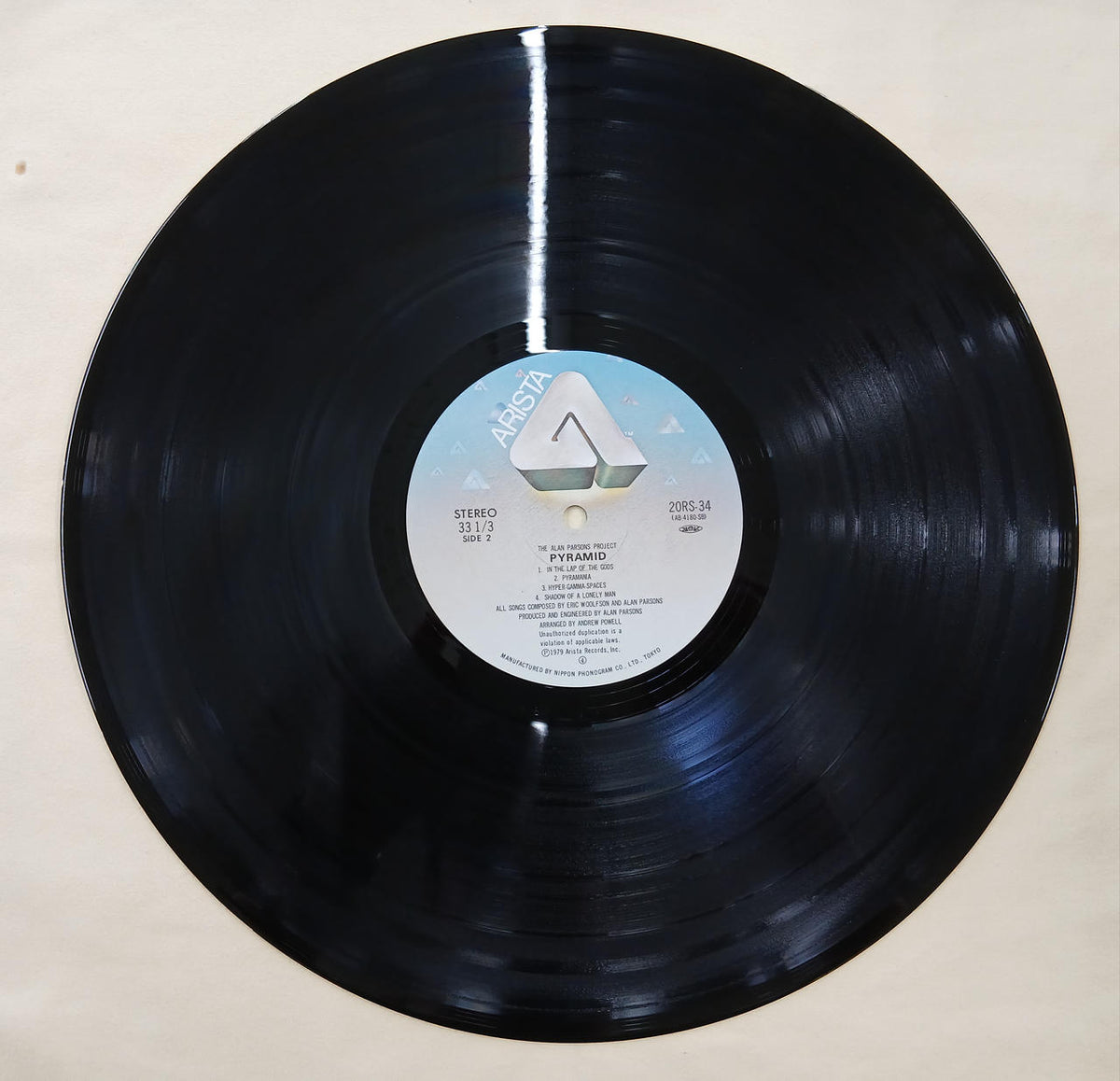 ARISTA RECORDS Record: Alan Parsons Project 5-Disc Set