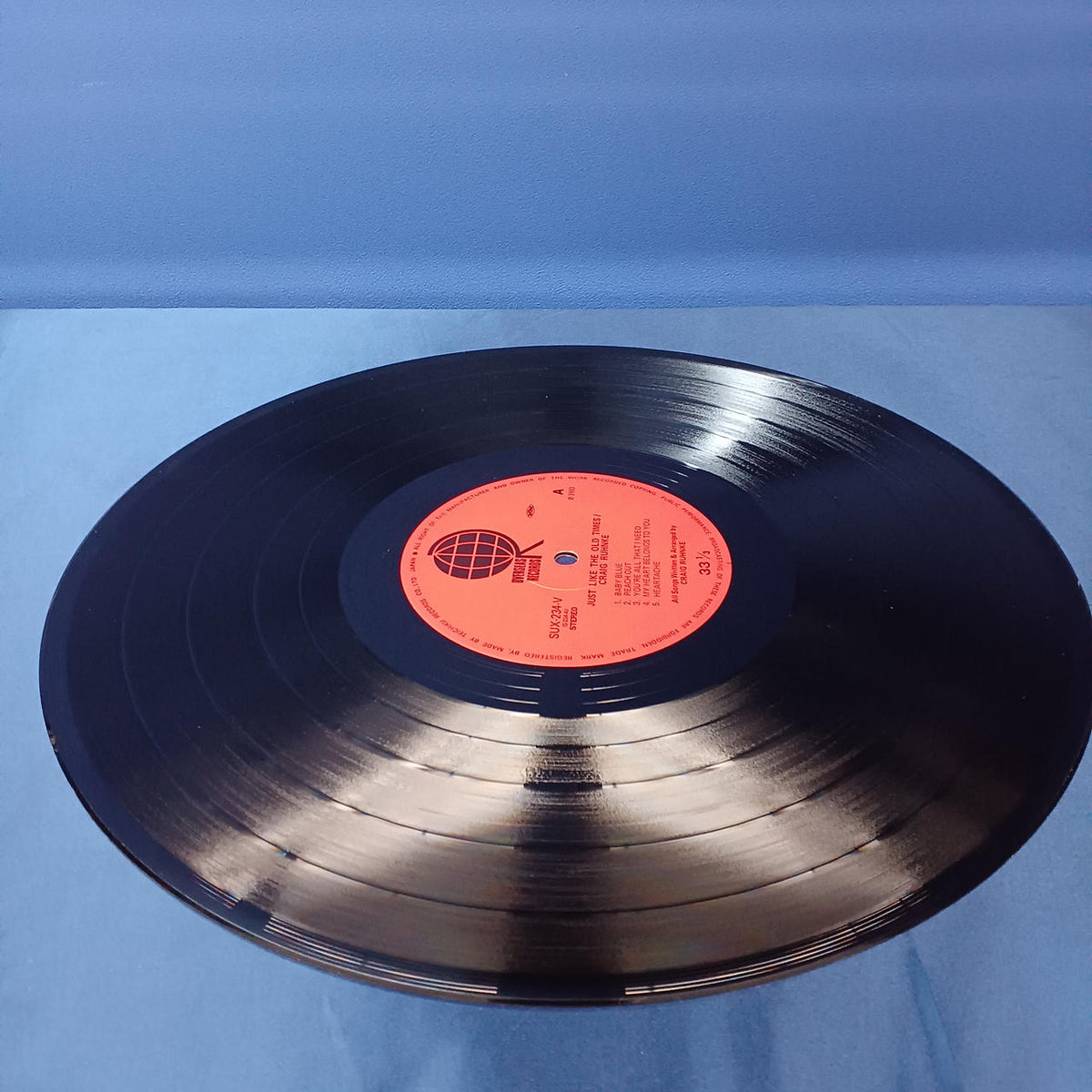 OVERSEAS LP CRAIG RUHNKE JUST LIKE THE SUX-234-V