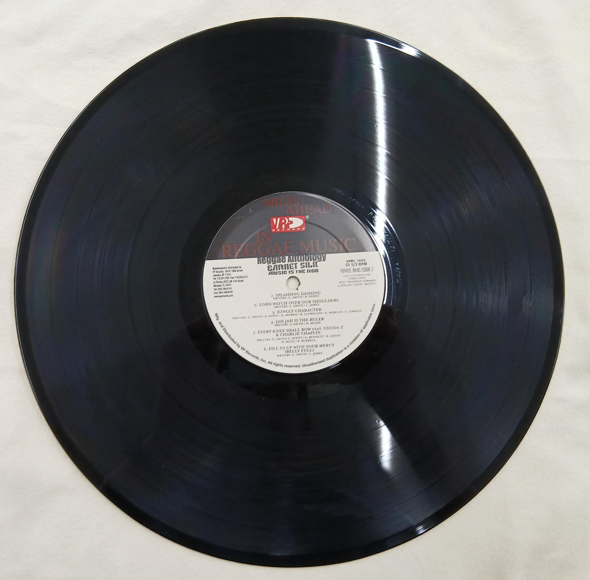 VP RECORDS Record MUSIC IS THE ROD