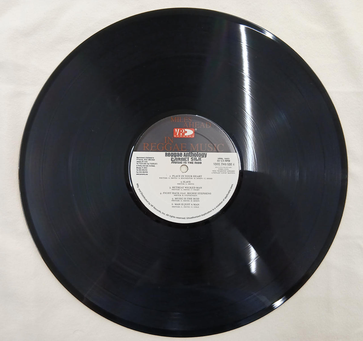 VP RECORDS Record MUSIC IS THE ROD