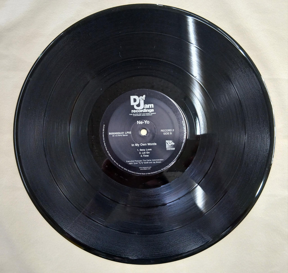 DEFJAM RECORDS Record IN MY OWN WORDS
