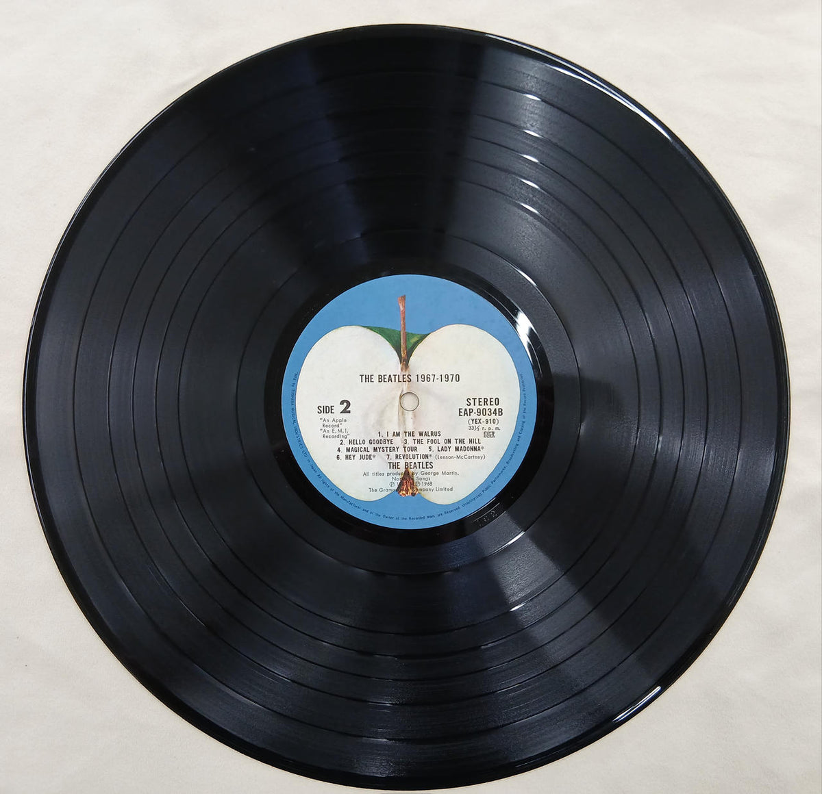 Toshiba EMI Record: The Beatles 1967~1970