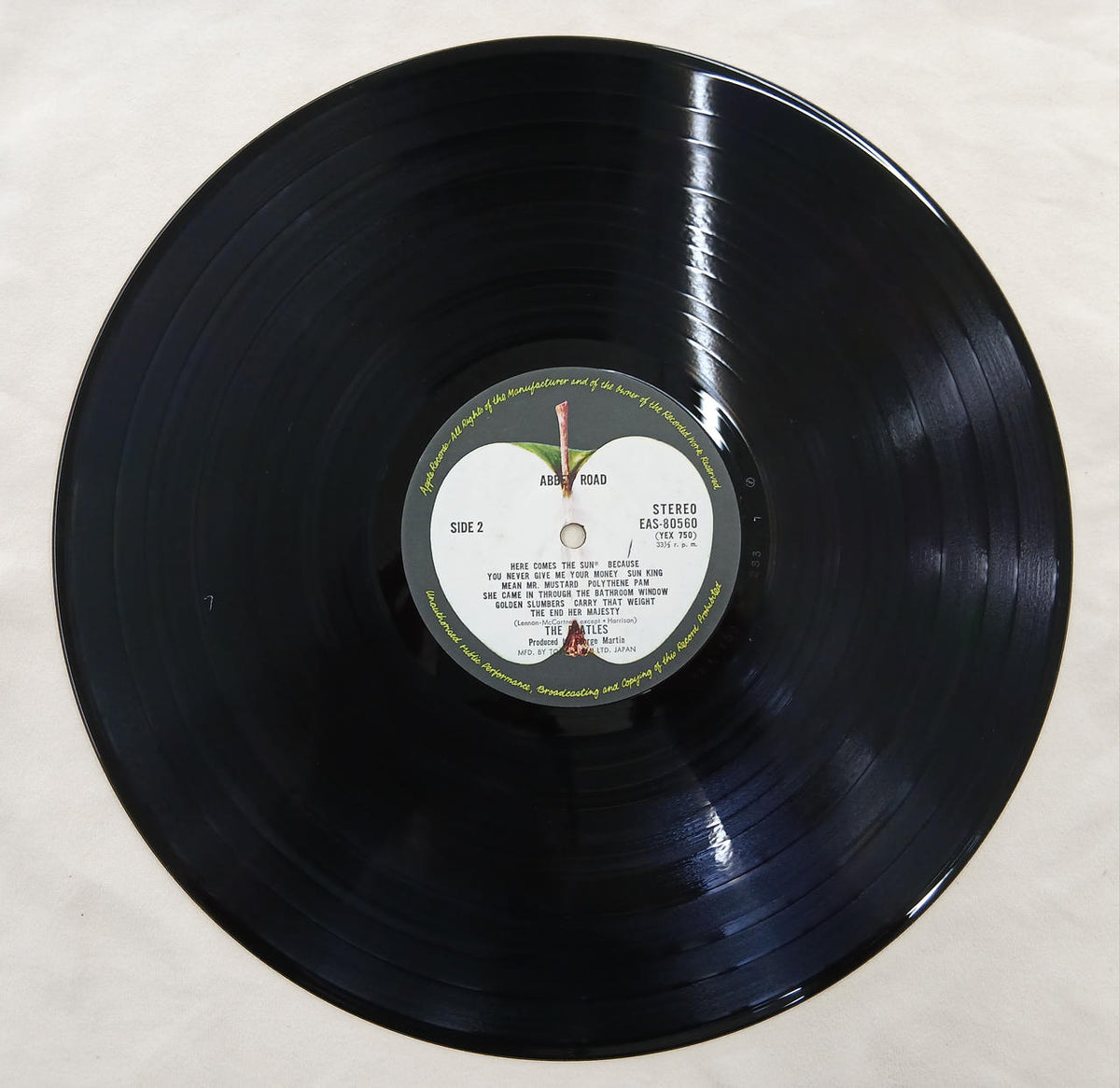 Toshiba EMI Record: Abbey Road