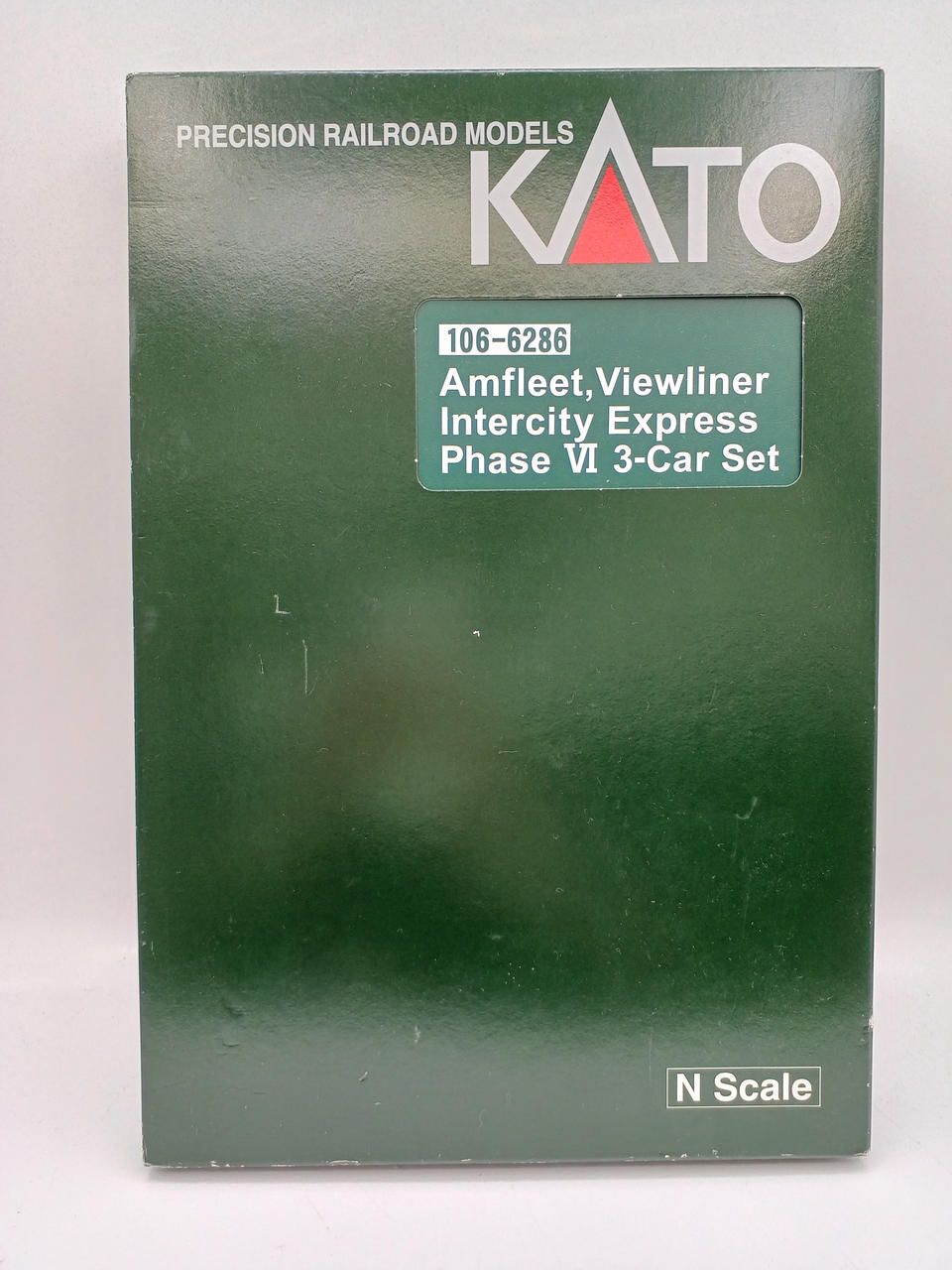 KATO N Gauge Amfleet Viewliner Phase VI 7-Car Set – BanzaiHobby