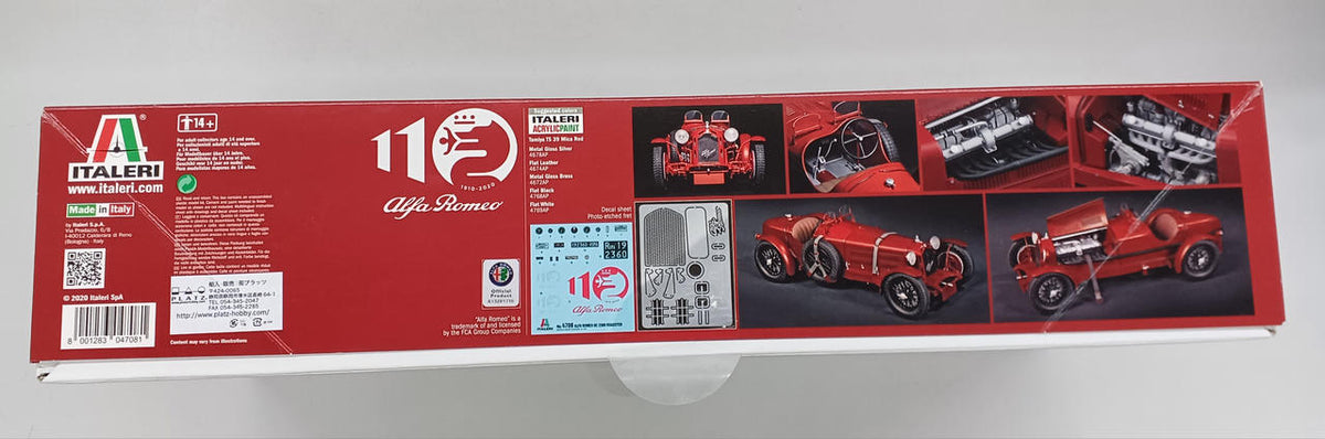ITALERI 1/12 AlfaRomeo 8C2300Rordster NO 4708