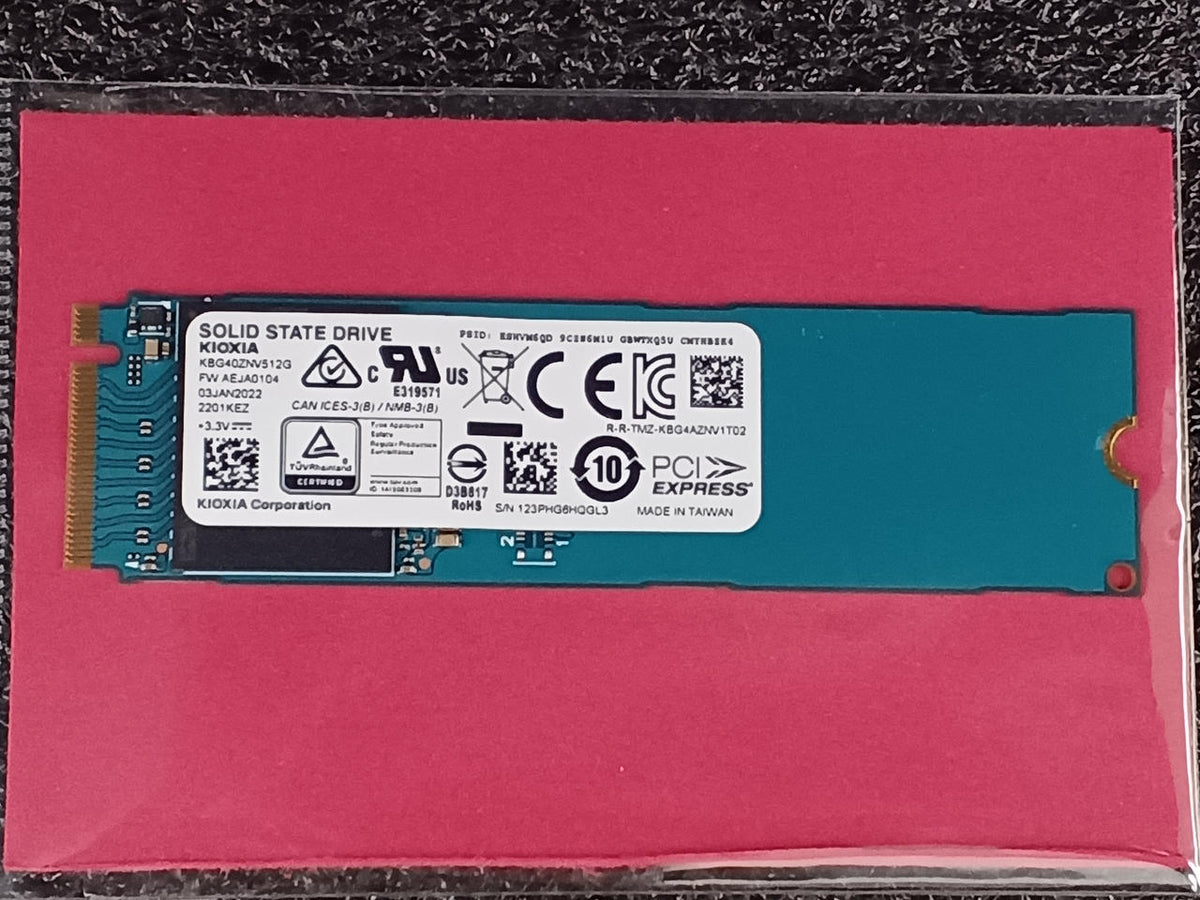 KIOXIA M.2 SSD KBG40ZNV512G