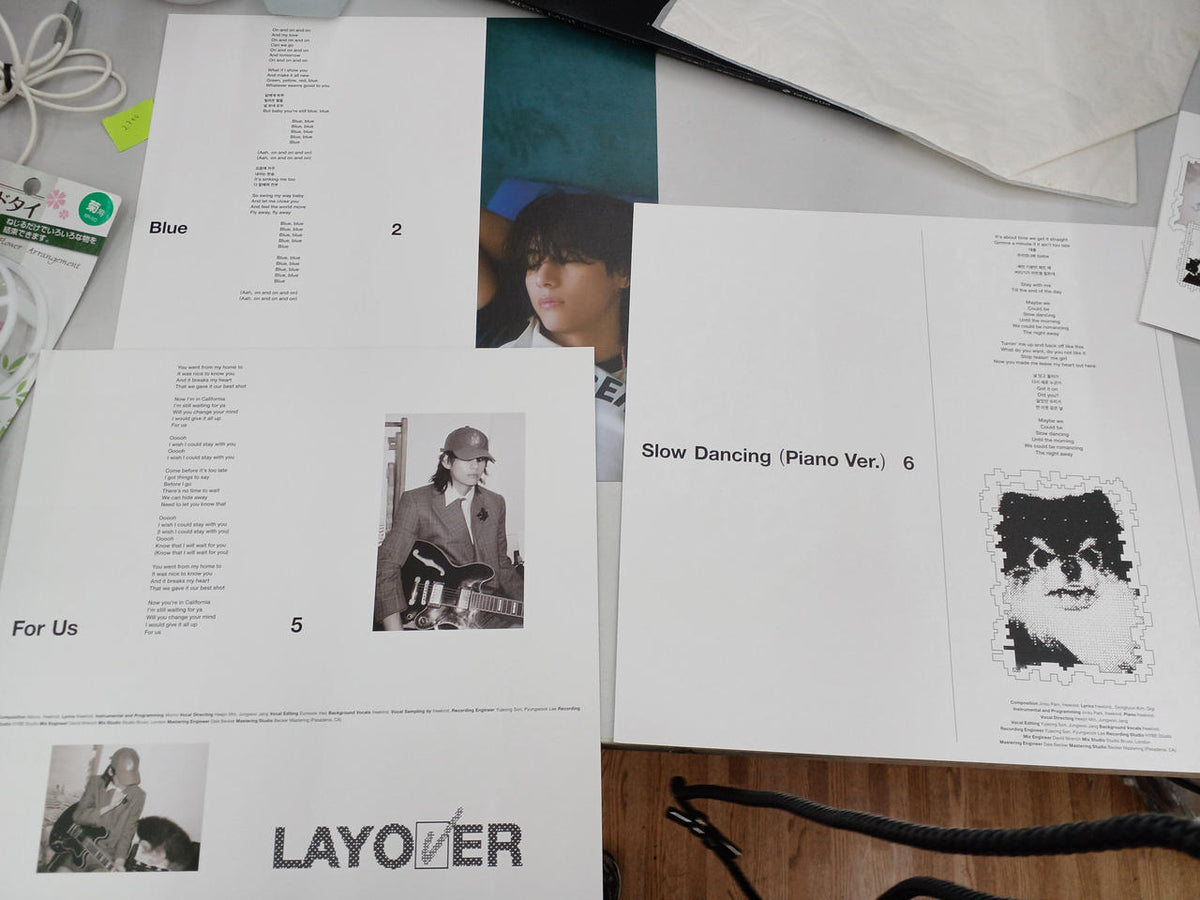 Universal Music BTS V Taehye LAYOVER Unknown