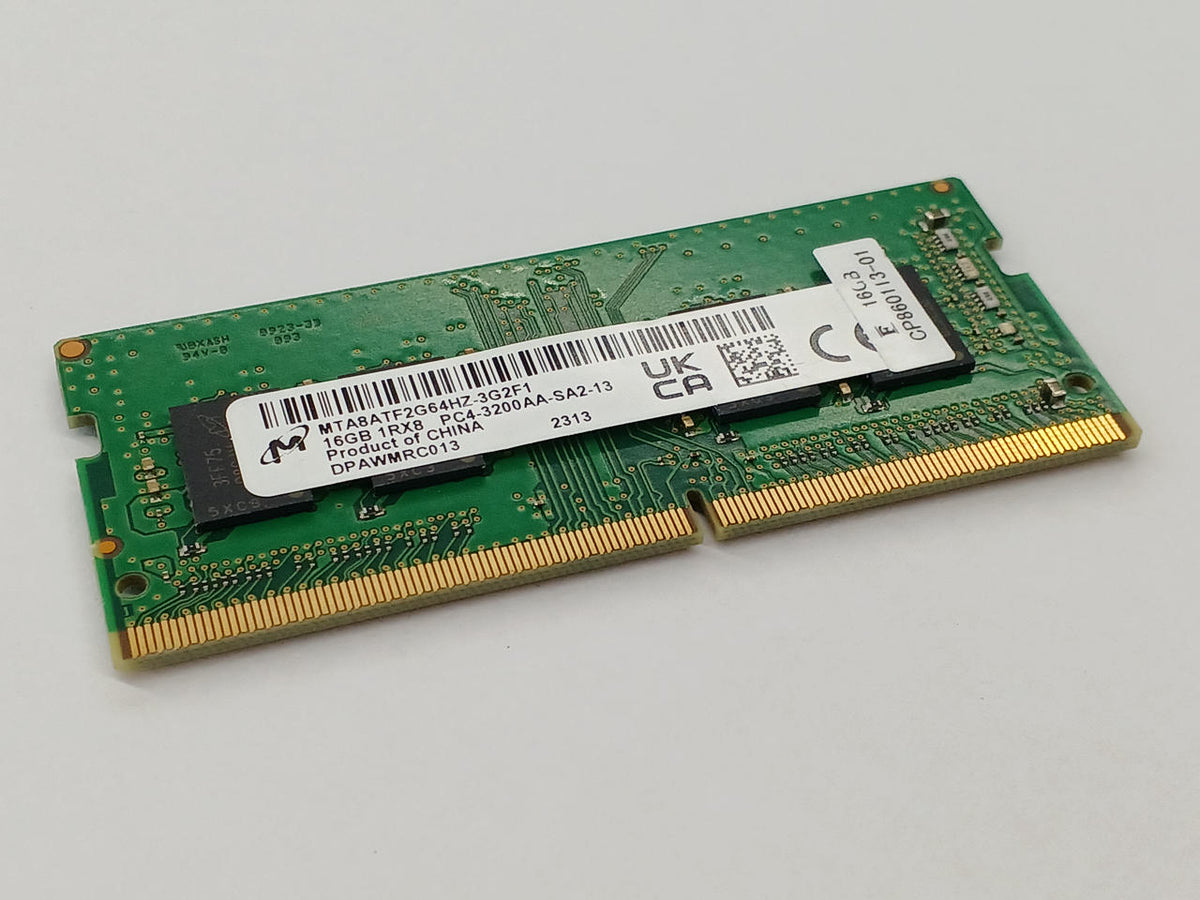MICRON Laptop Memory DDR4 16GB 1 Disc MTA8ATF2G64HZ-3G2F1