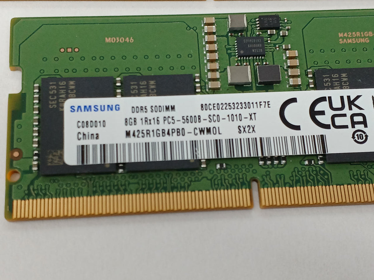 SAMSUNG Laptop Memory DDR5 8GB x 8 Sticks M415R1GB4PB0-CWM0L