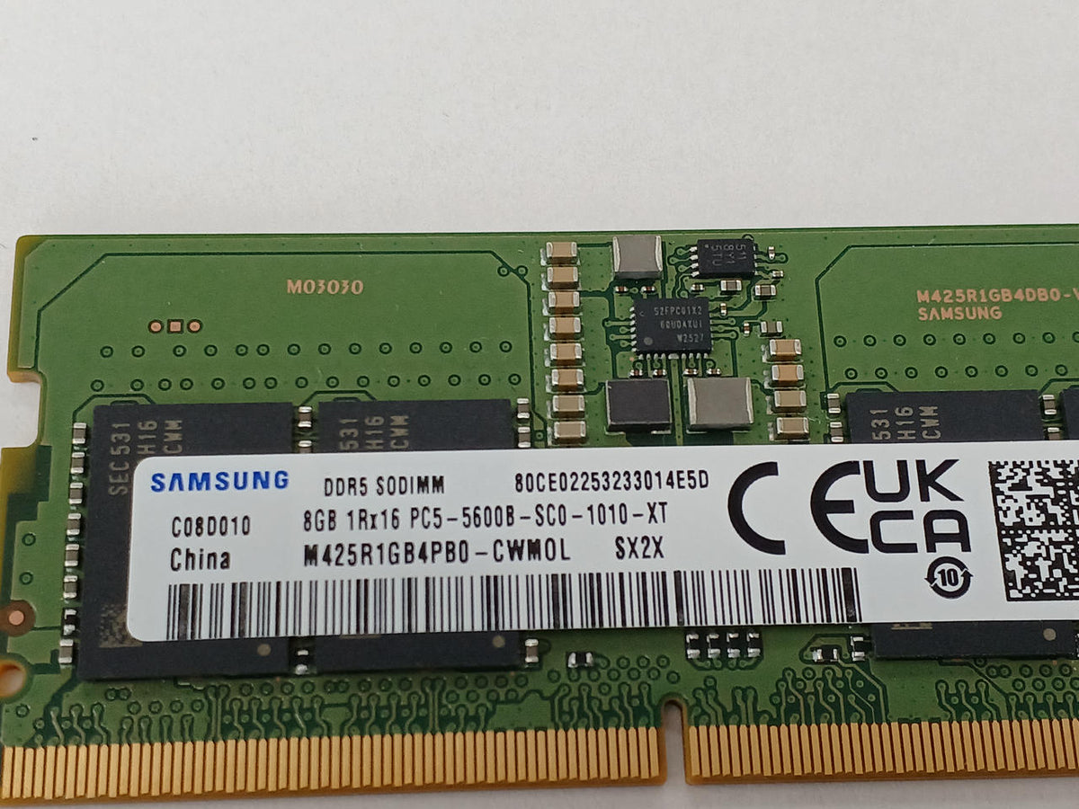 SAMSUNG Laptop Memory DDR5 8GB x 8 Sticks M415R1GB4PB0-CWM0L