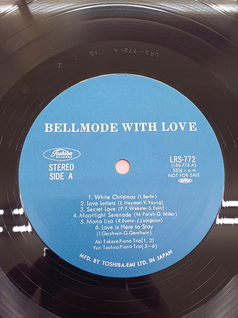 Toshiba EMI JAZZ/fusion BELLMODE WITH LOVE