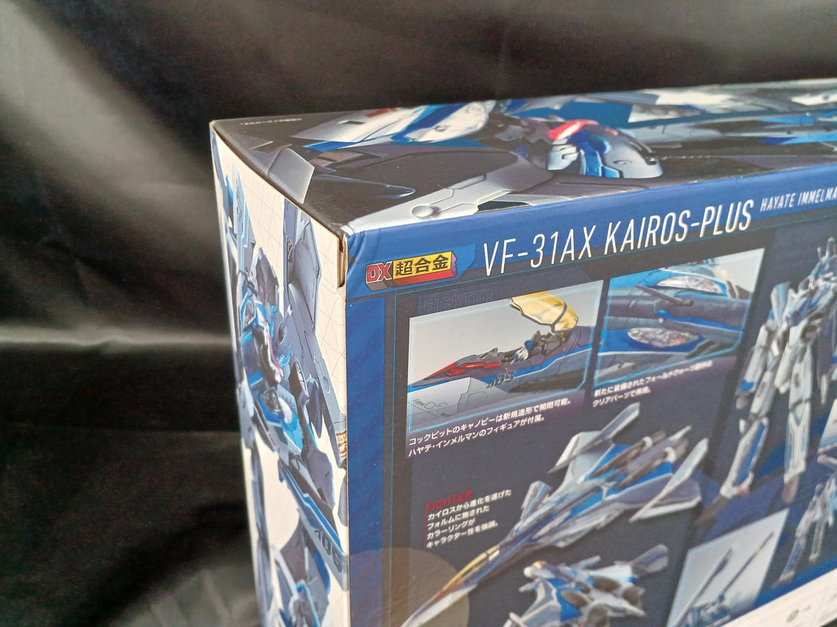 BANDAI DX Chogokin Macross Δ VF-31AX Kairos Plus (First Press Limited Edition)