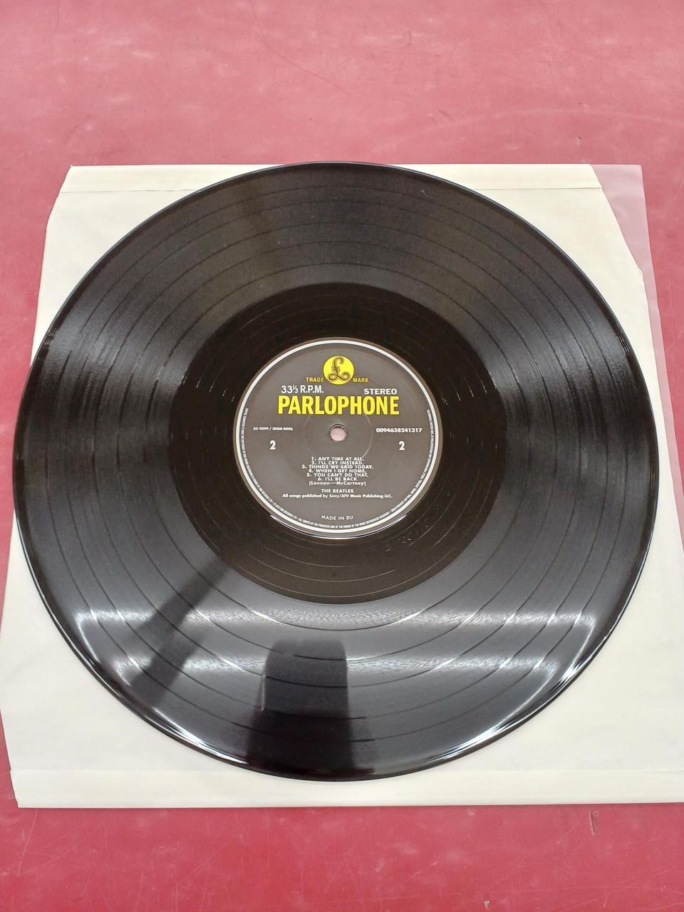 EMI Western Music The Beatles / A HARD DAY'S NIGHT