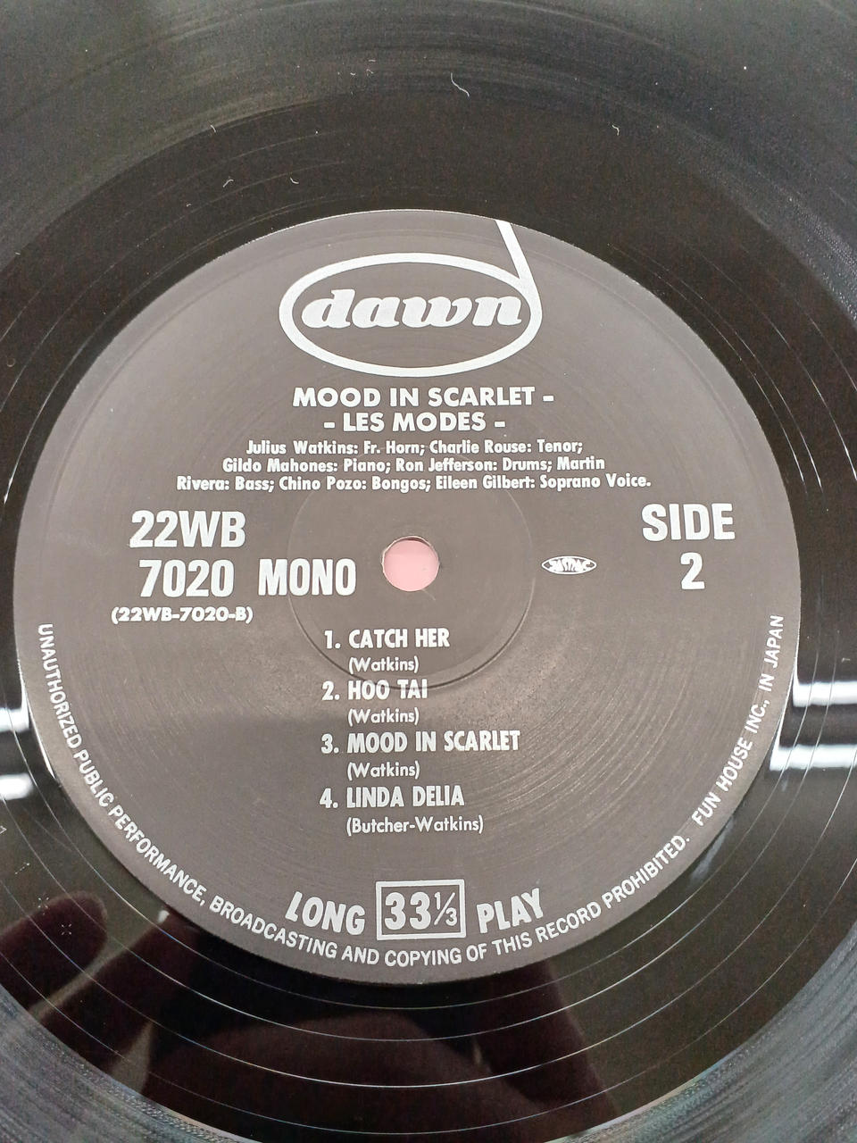 Fun House JAZZ/fusion, Le Maude/Mood in Scarlet