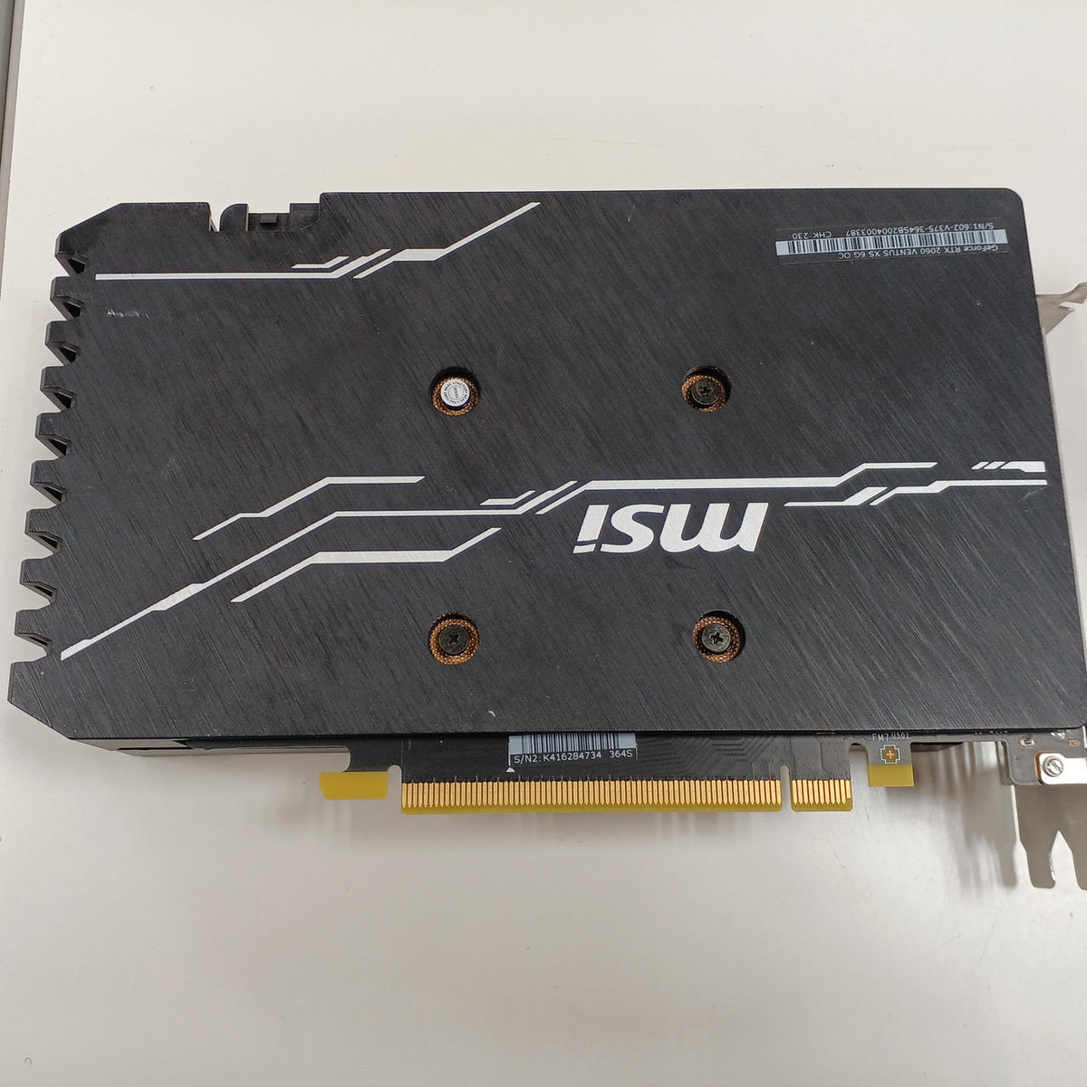 MSI Graphics Board RTX2060 VENTUS XS 6G OC