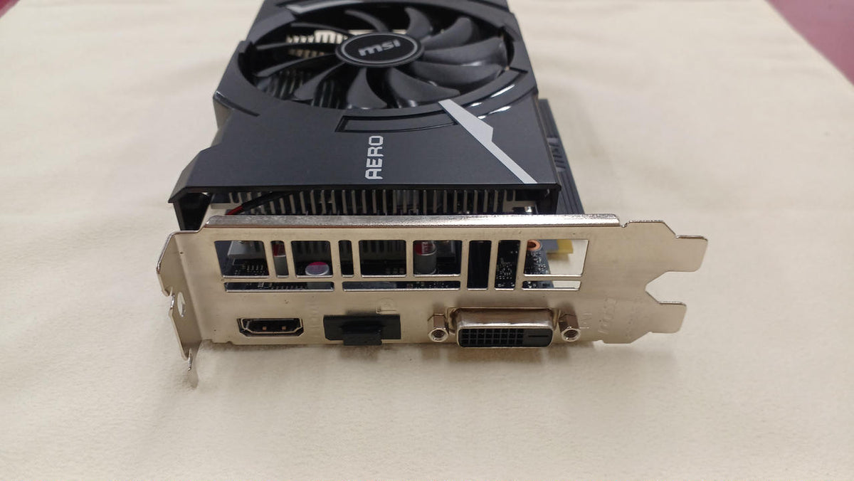 MSI Graphics Card: GEFORCE GTX1650AERO ITX 4G