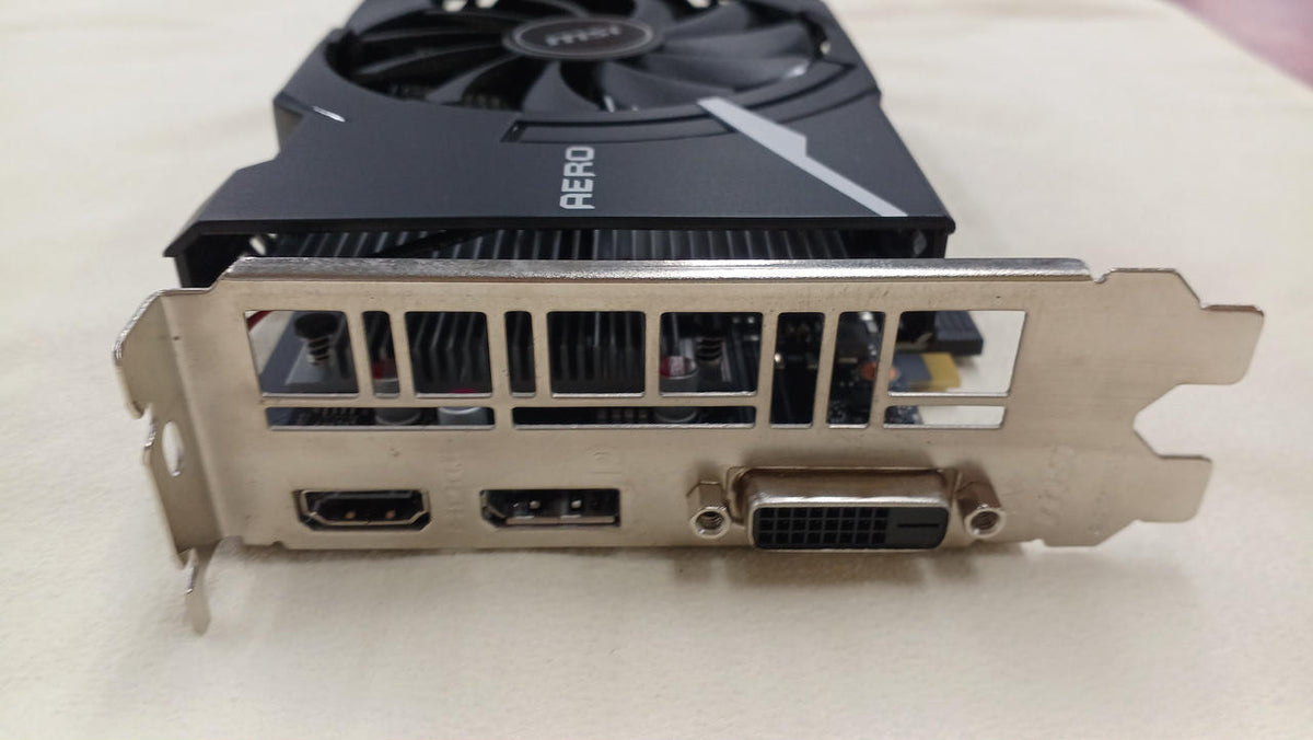 MSI Graphics Card: GEFORCE GTX1650AERO ITX 4G