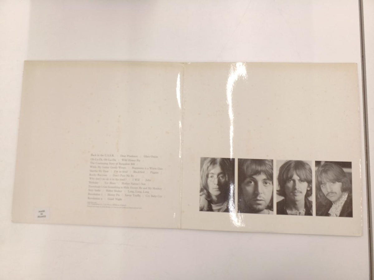 EMI LP Record French WHITE ALBUM / THE BEATLES