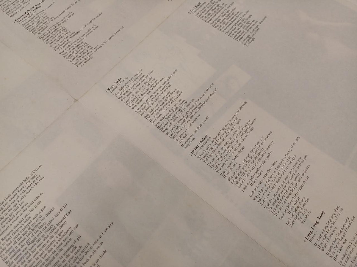 EMI LP Record French WHITE ALBUM / THE BEATLES