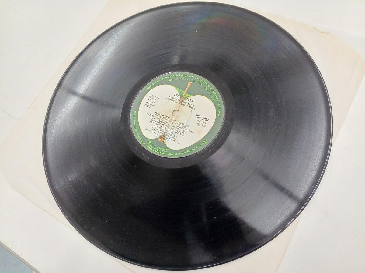EMI LP Record French WHITE ALBUM / THE BEATLES