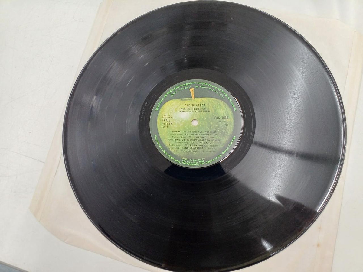 EMI LP Record French WHITE ALBUM / THE BEATLES