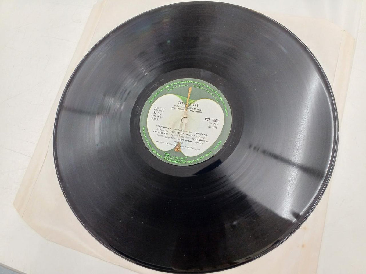 EMI LP Record French WHITE ALBUM / THE BEATLES
