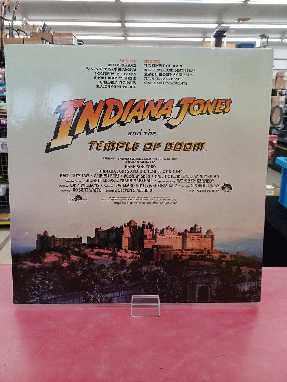 Polydor Soundtrack Inday Jones Legend of the Demon Palace