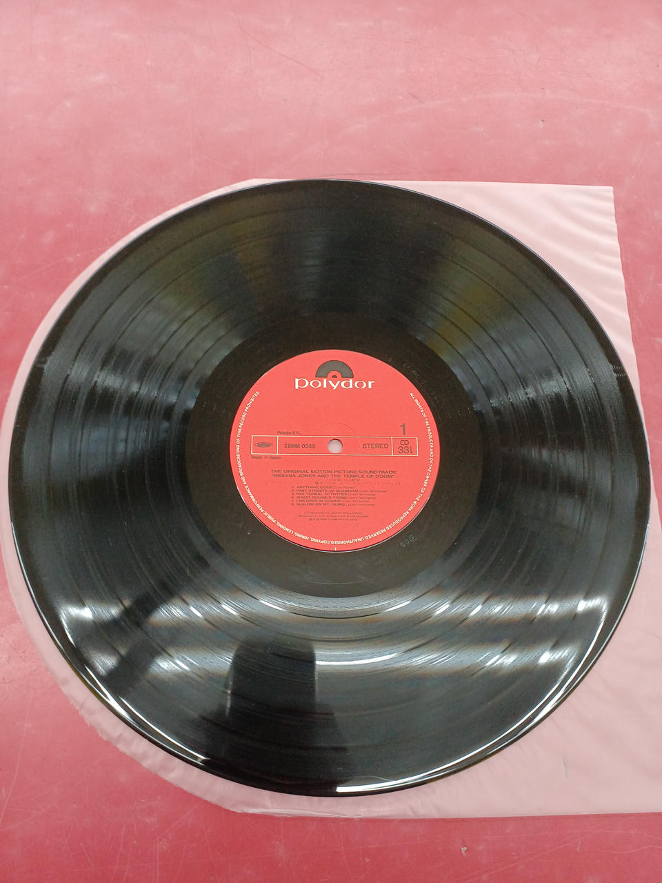 Polydor Soundtrack Inday Jones Legend of the Demon Palace