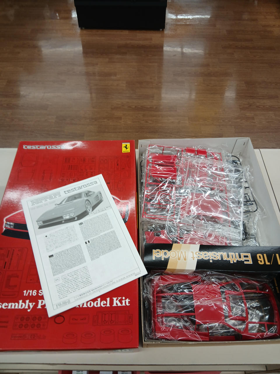 Fujimi Model 1/16 Ferrari Testarossa 1/16 Ferrari Testarossa