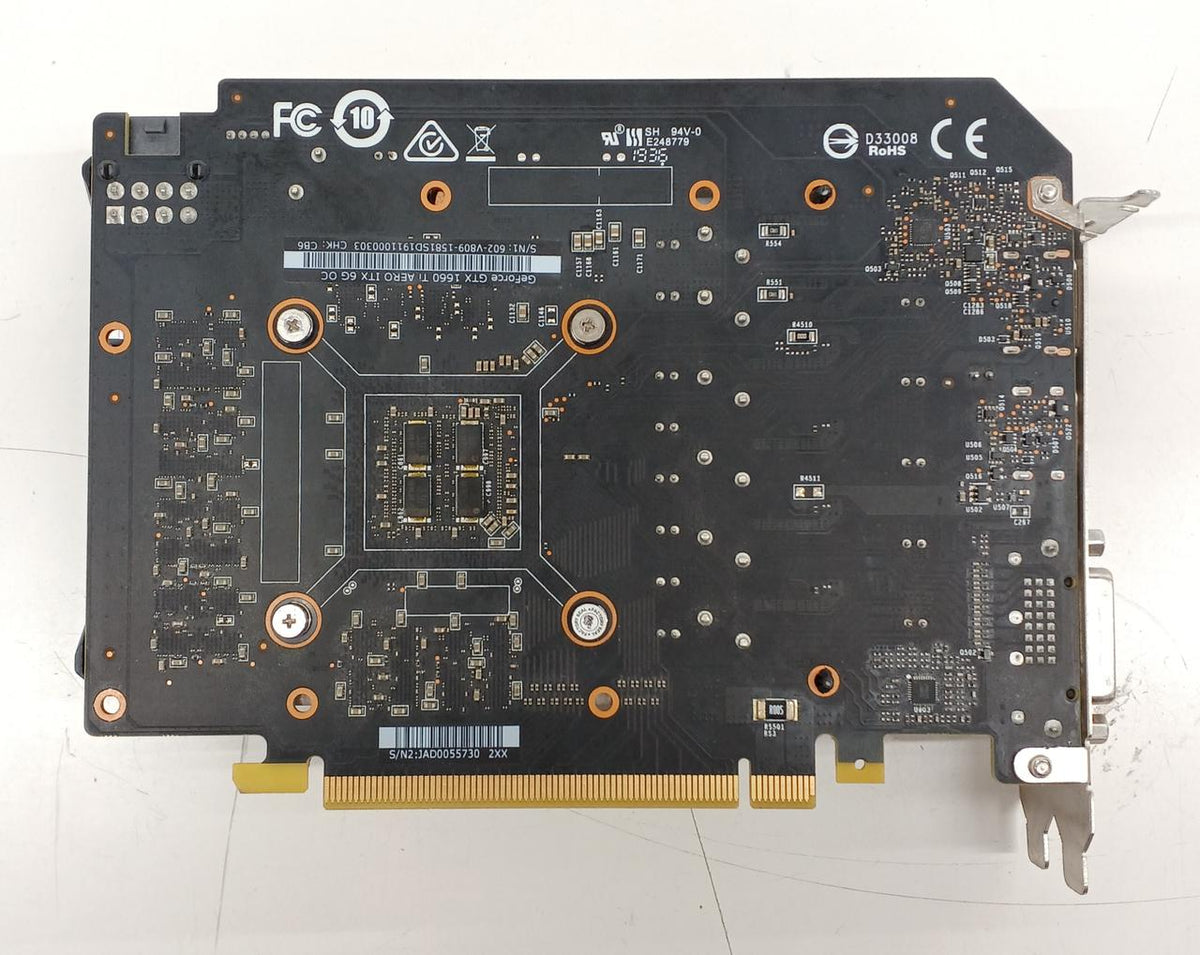 MSI Graphics Card (Junk) GEFORCE GTX 1660 TI AERO