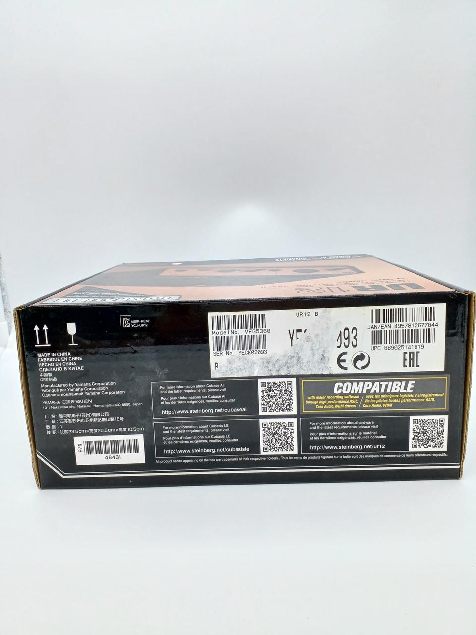 STEINBERG Audio Interface: UR12