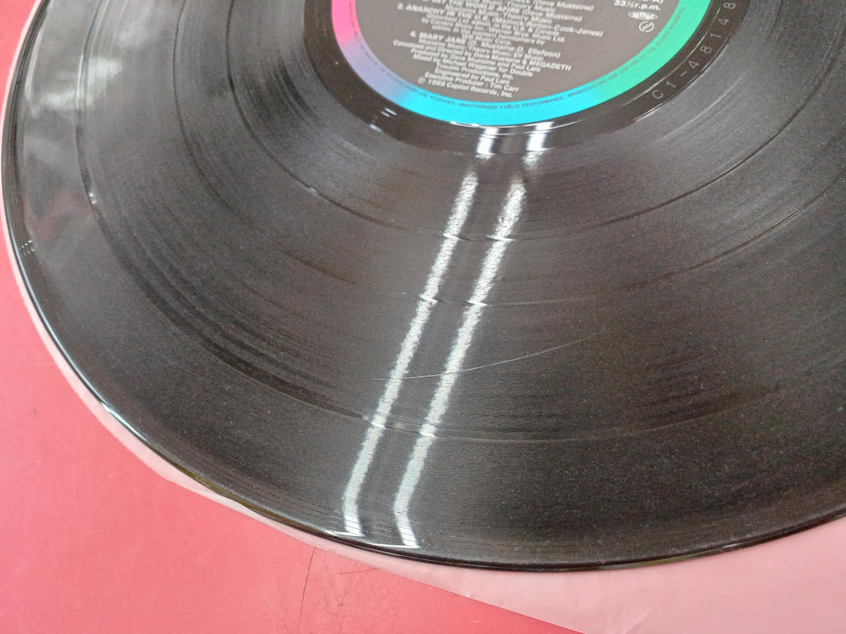 Toshiba EMI Record LP So Far So Good So What / Megadeth