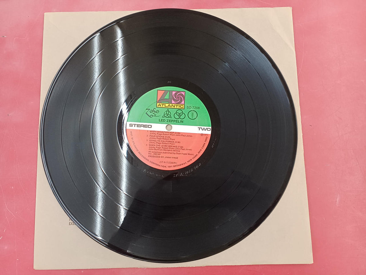 ATLANTIC Record LP UNTITLED/LED ZEPPELIN SD 7208