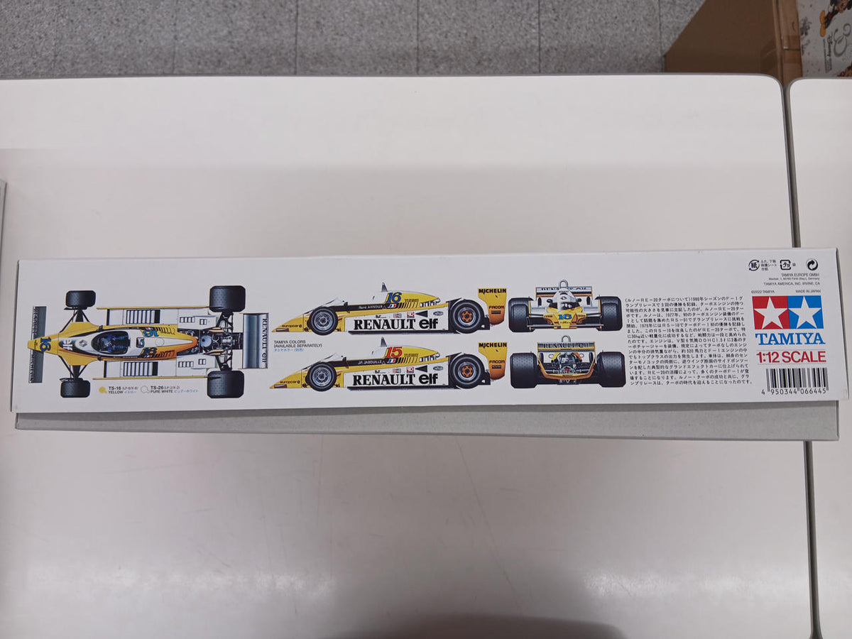Tamiya Big Scale Series NO.33 1/12 Renault RE-20 Turbo