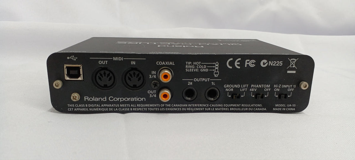 ROLAND Audio interface: QUAD-CAPTURE