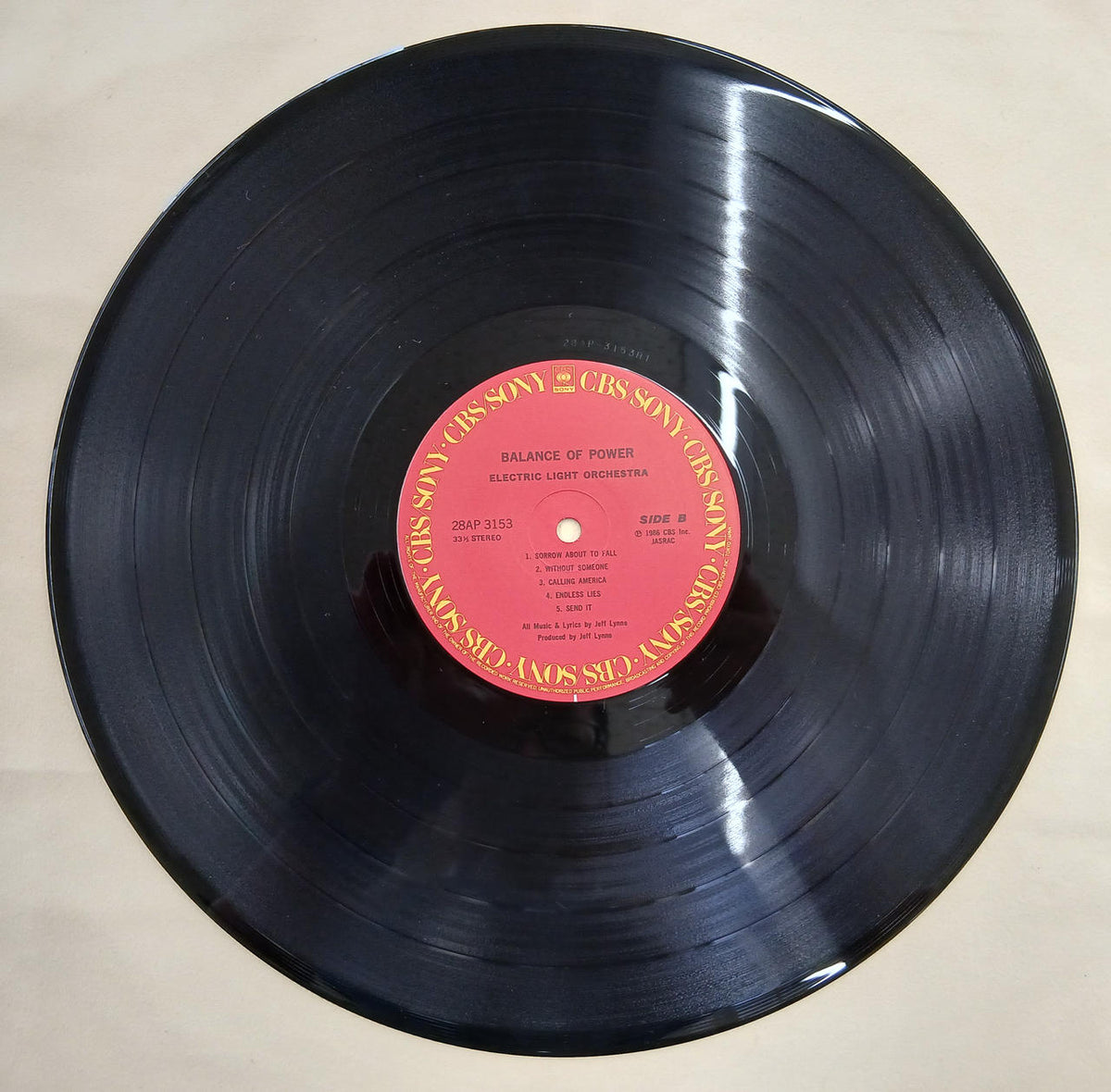 CBS Sony Record: Balance of Power