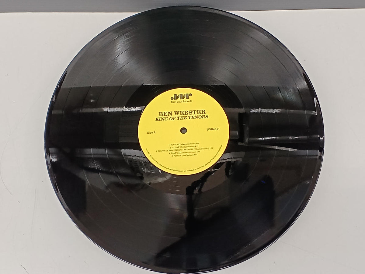 JAZZ WAX RECORDS JAZZ/fusion BEN WEBSTER/KINGOFTHETENORS