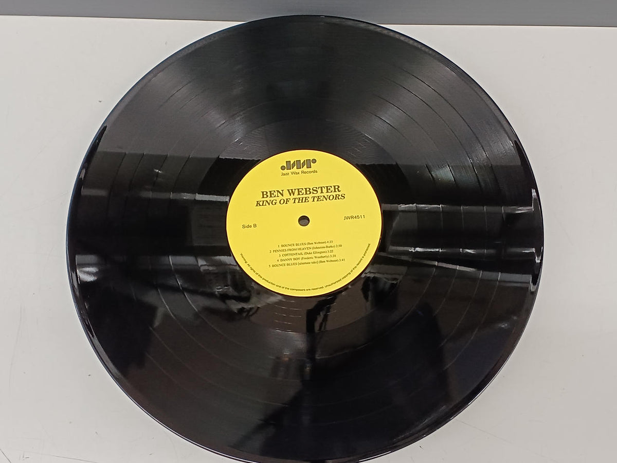 JAZZ WAX RECORDS JAZZ/fusion BEN WEBSTER/KINGOFTHETENORS