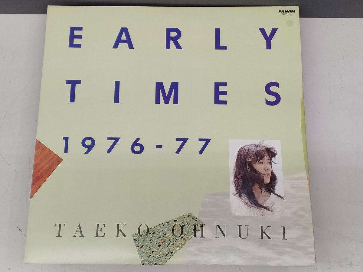 PANAM Japanese Music Record Taeko Onuki / EARLY TIMES 1976-77