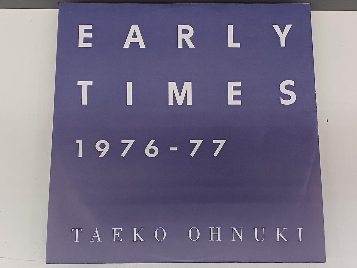 PANAM Japanese Music Record Taeko Onuki / EARLY TIMES 1976-77