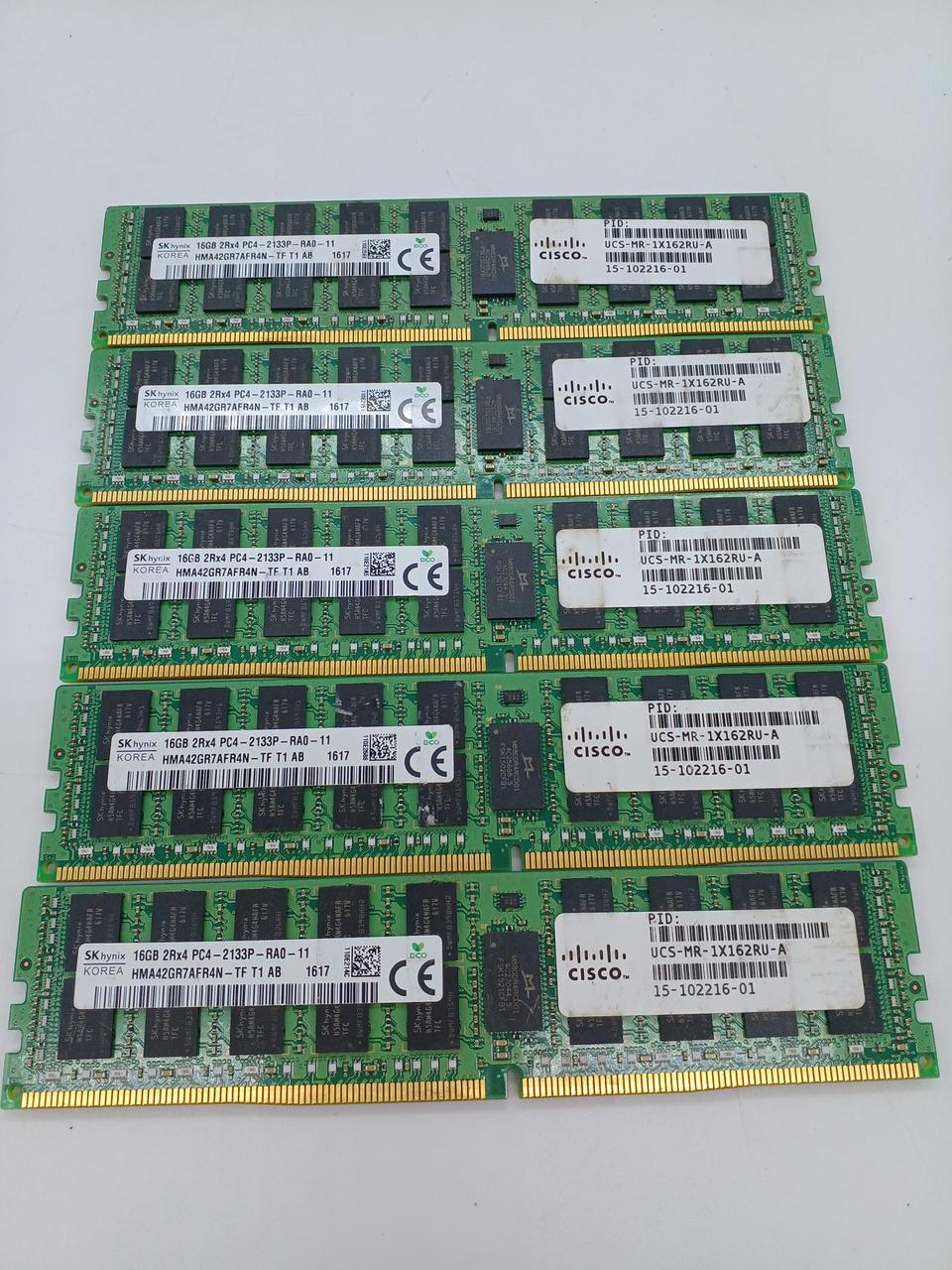 SKHYNIX Server Memory 16GB × 5 Chips 80GB HMA42GR7AFR4N-TF