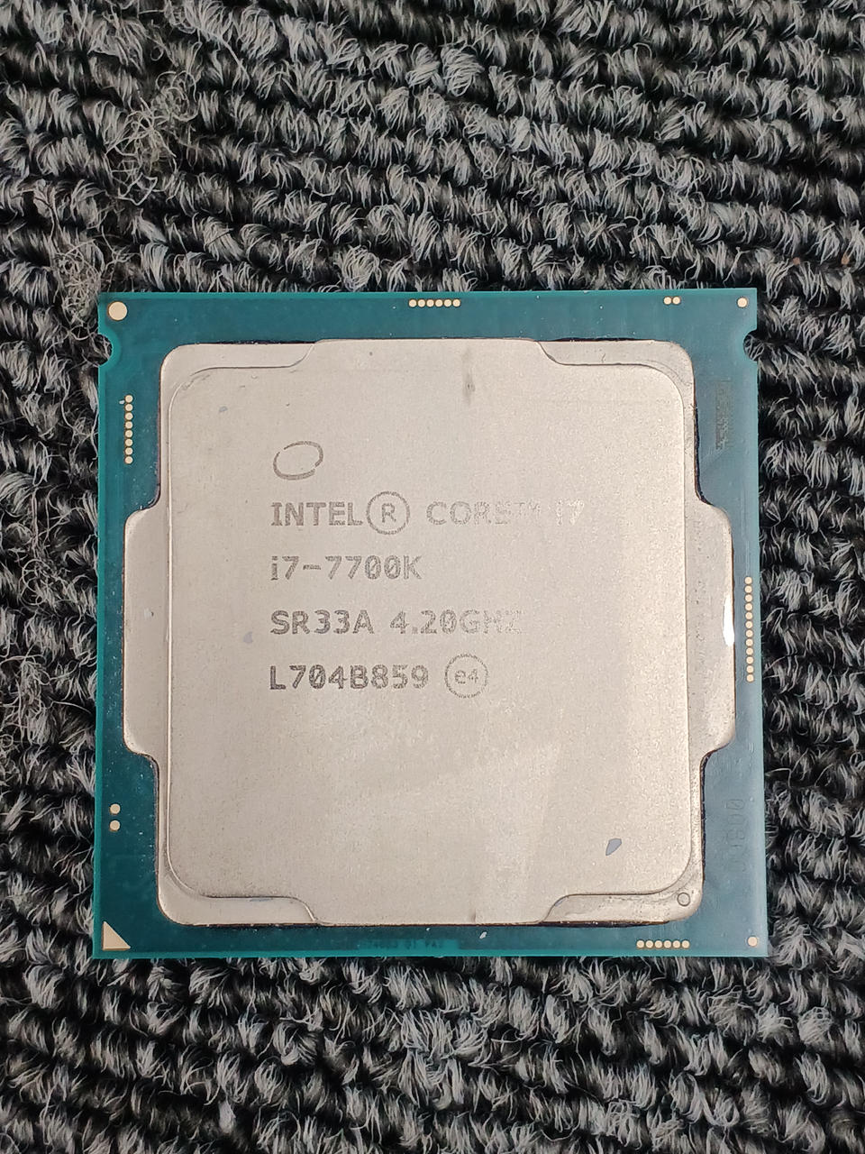 INTEL CPU CORE I7-7700K