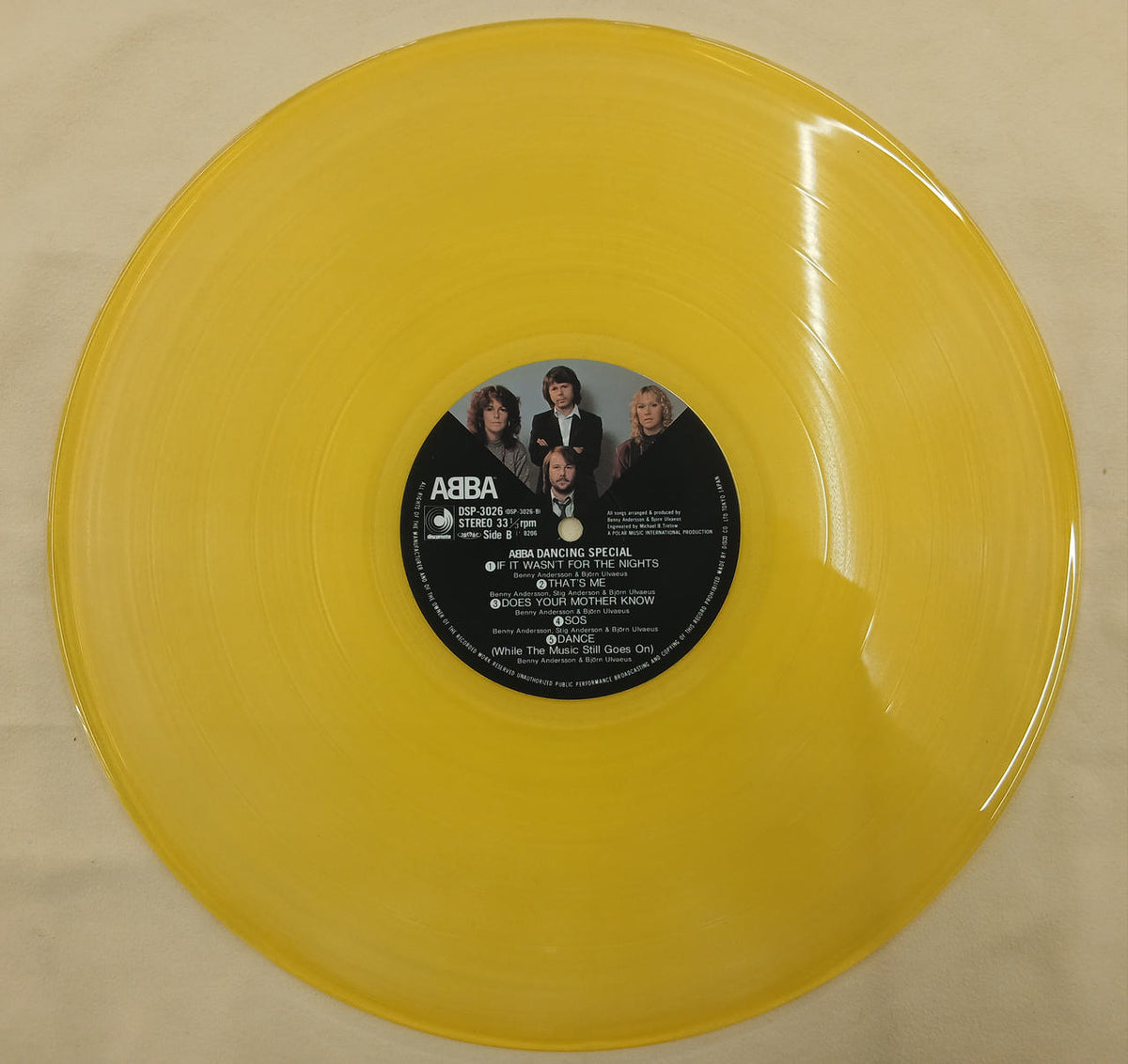 Discomate Records Record ABBA 10th Anniversary Limited Edition 4-Disc Set
