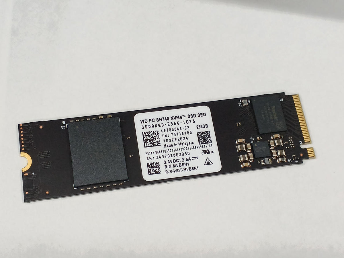 WESTERN DIGITAL M.2 2280 SSD 256GB SDDQNQD-256G-1016