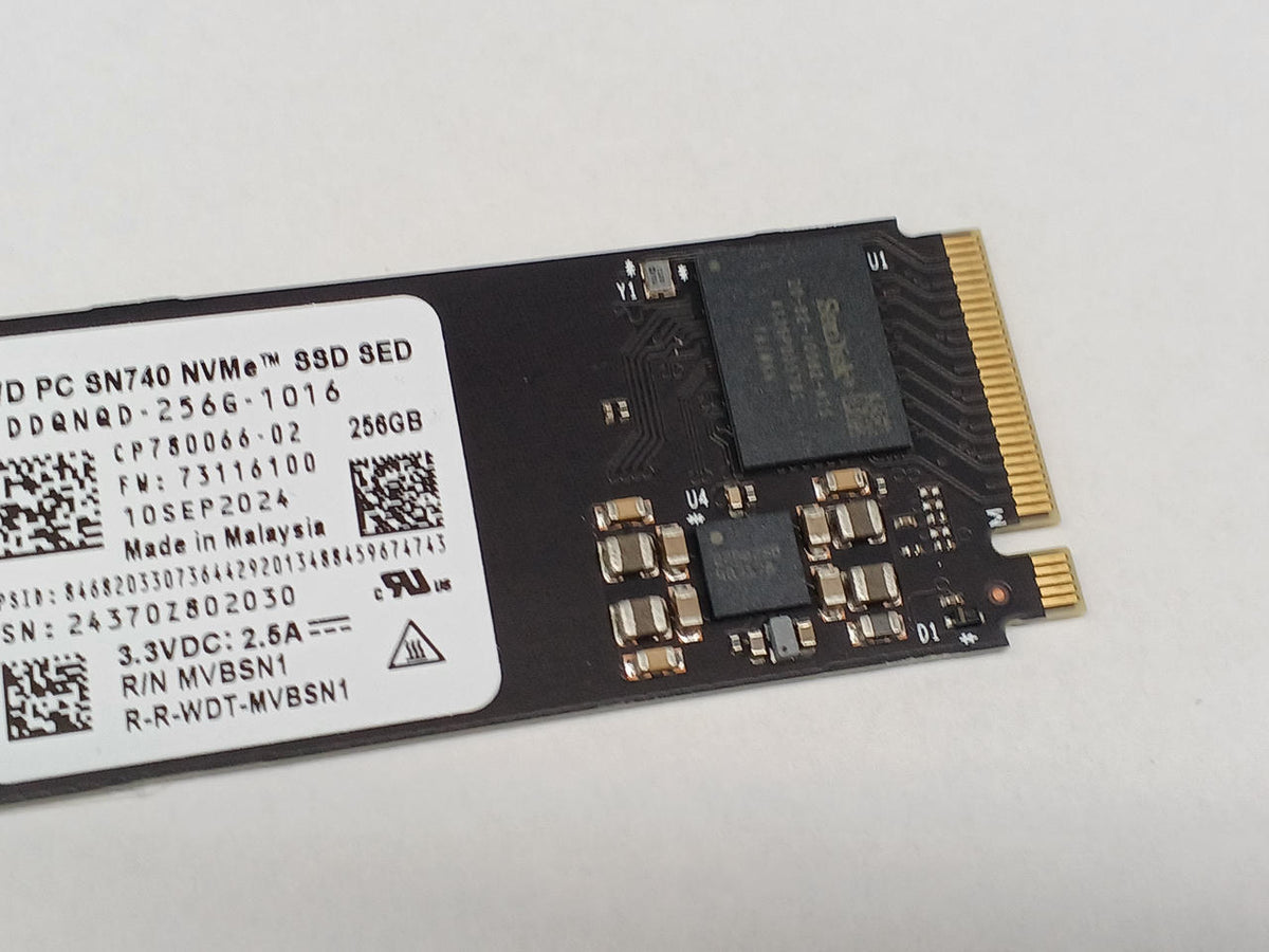 WESTERN DIGITAL M.2 2280 SSD 256GB SDDQNQD-256G-1016