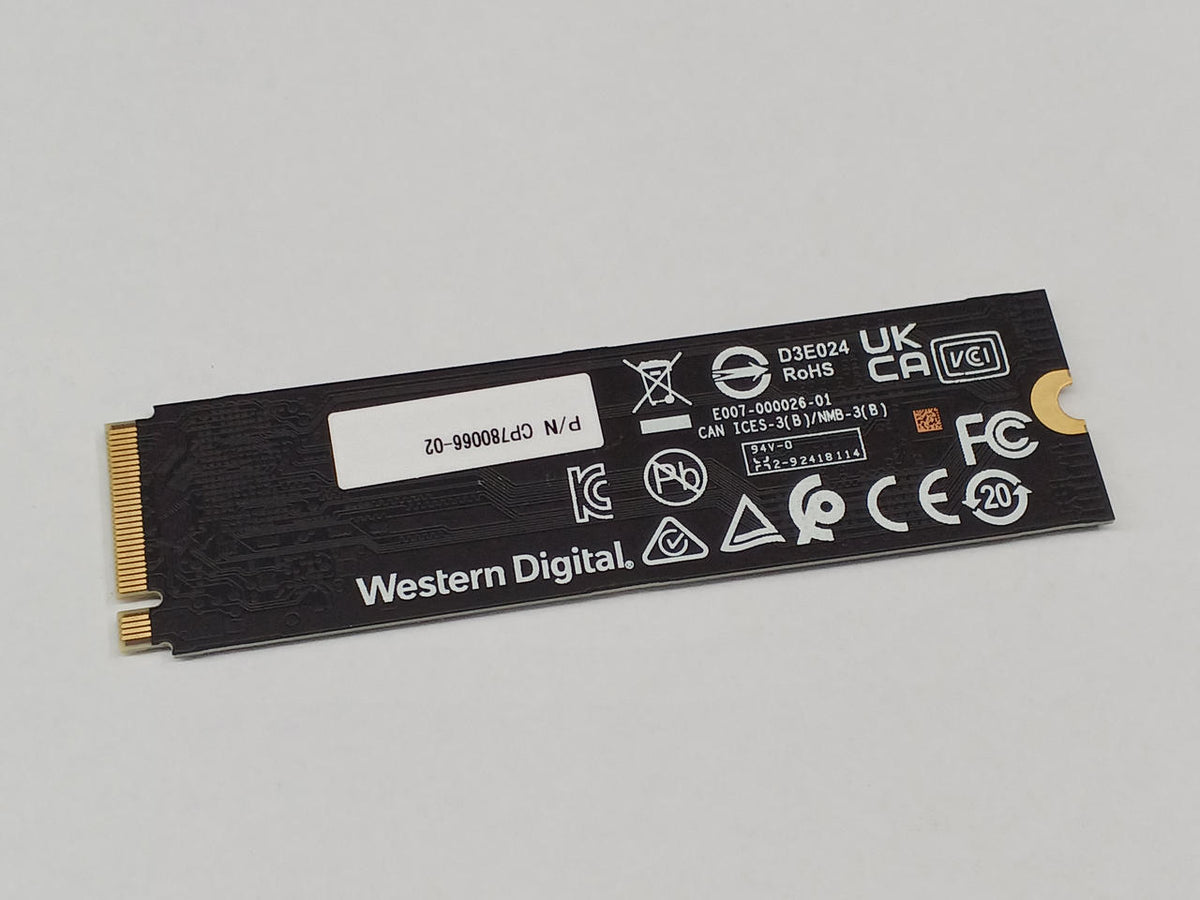 WESTERN DIGITAL M.2 2280 SSD 256GB SDDQNQD-256G-1016