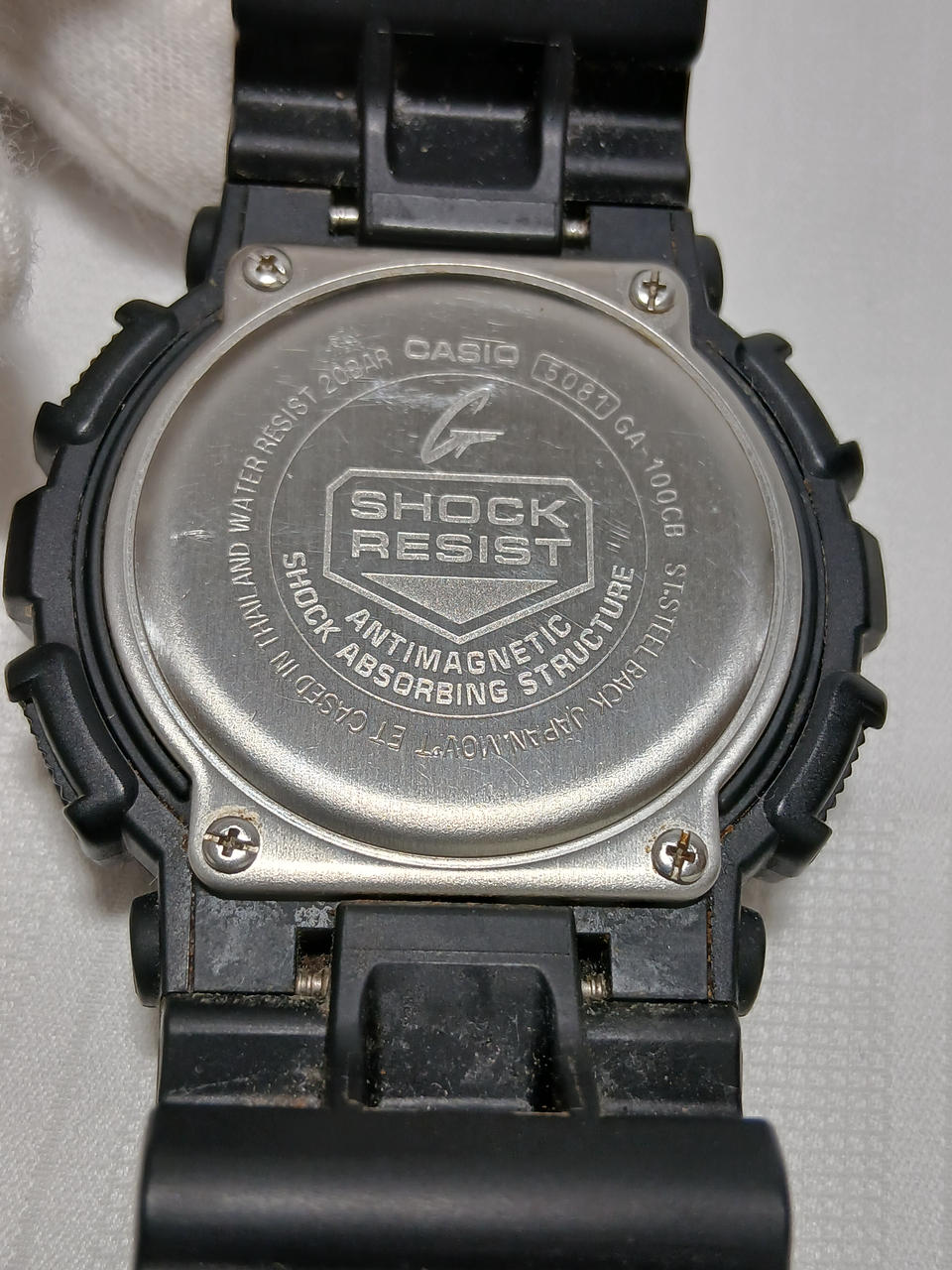 CASIO G-SHOCK Quartz Wristwatch GA-100CB