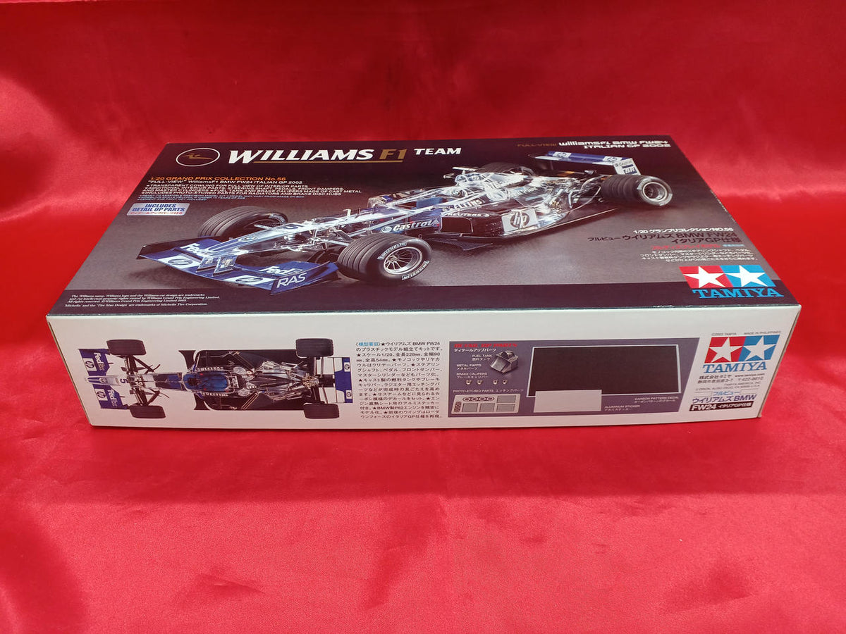 TAMIYA Full View Williams BMW FW24 Italian GP Spec 20056