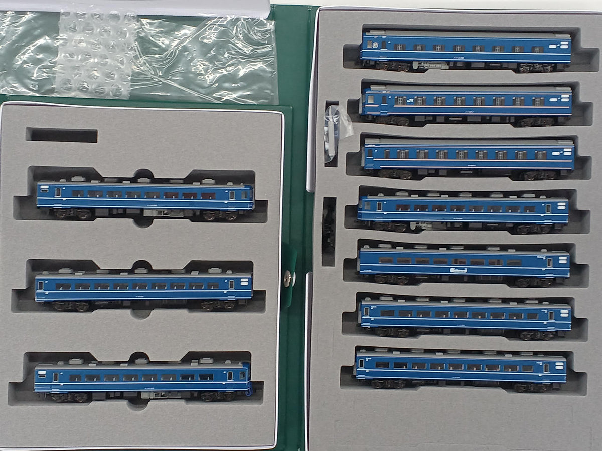 KATO N Gauge Hamanasu 10-Car 10-Car 10-2105/2016 Sleeper Express 'Hamanasu' 10-Car Set